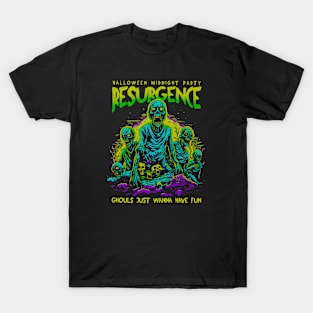 Halloween Midnight Party Resurgence T-Shirt